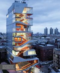 Exterior of Roy and Diana Vagelos Education Center.